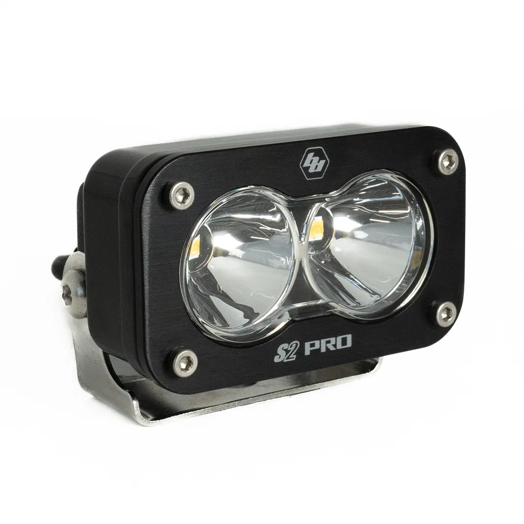 480001 – BAJA DESIGN Driving/ Fog Light, LED Bulb 3 Inch x 2 Inch Rectangular 24 Watt Bulbs Amp Draw 1.7 AMP Spot Bea...